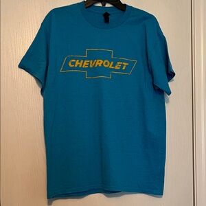 Gildan Blue Chevrolet T-Shirt for Men